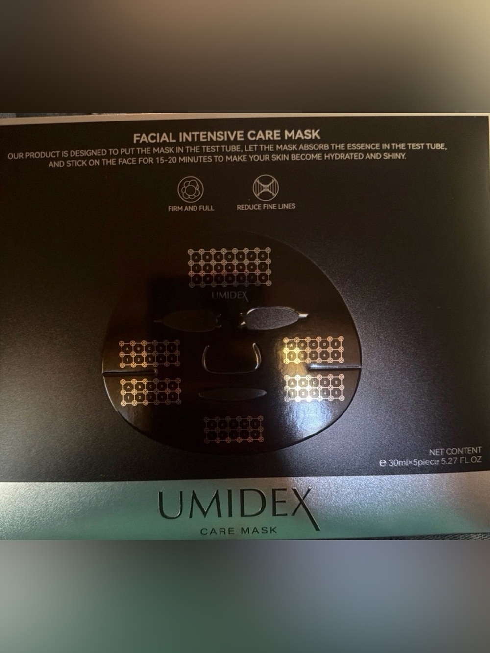 Facial Intensive Care Mask - Black